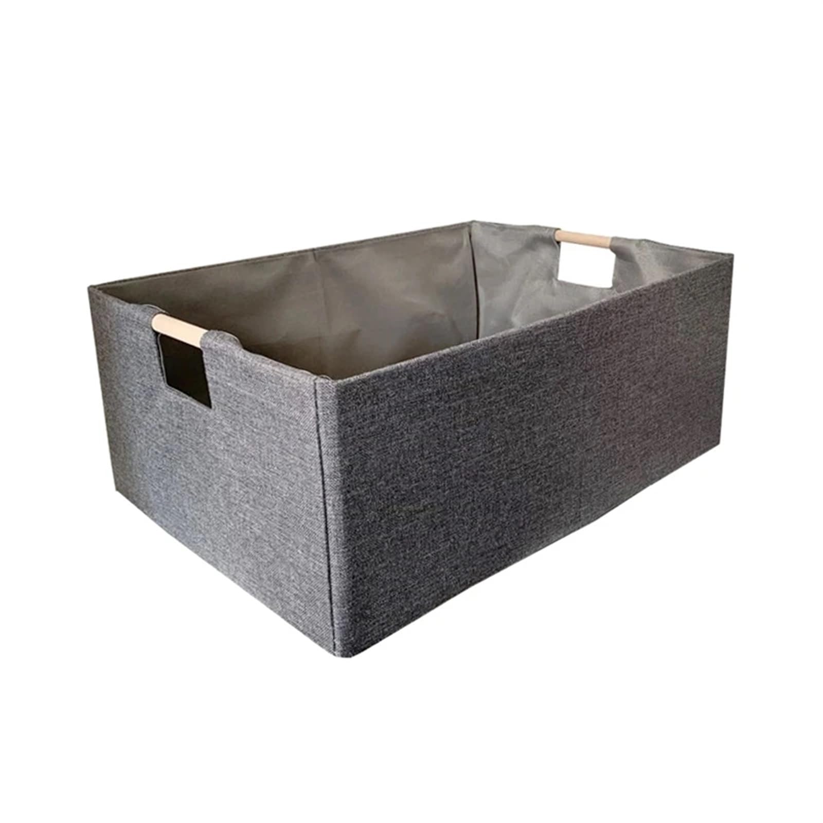 MFWHEFJ Collapsible Storage Box Foldable Desktop Storage Box Clothes Closet Storage Basket with Handle Toy Underwear Organizer Home Decor