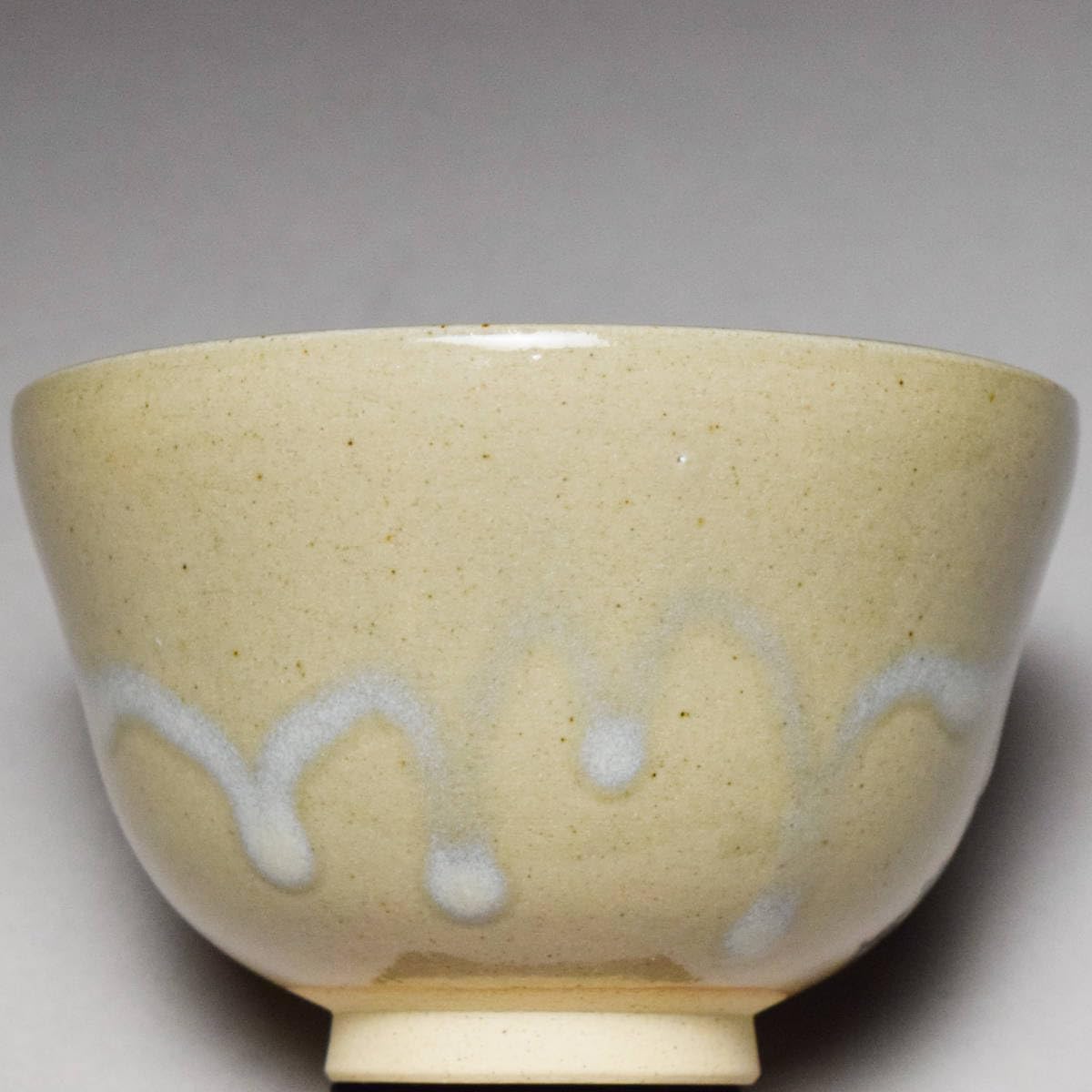 Amazon.co.jp: 八八八膳所焼 瑞雲 松孤軒 松図 茶碗 共箱布 栞 茶道具