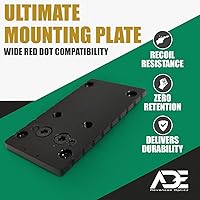 Vista 2 de Ade Advanced Optics Adaptador de punto rojo/placa de montaje para Springfield XD, XDE, XD MOD.2, XD(M), XDM, XDS Pistol – Compatible con Vortex