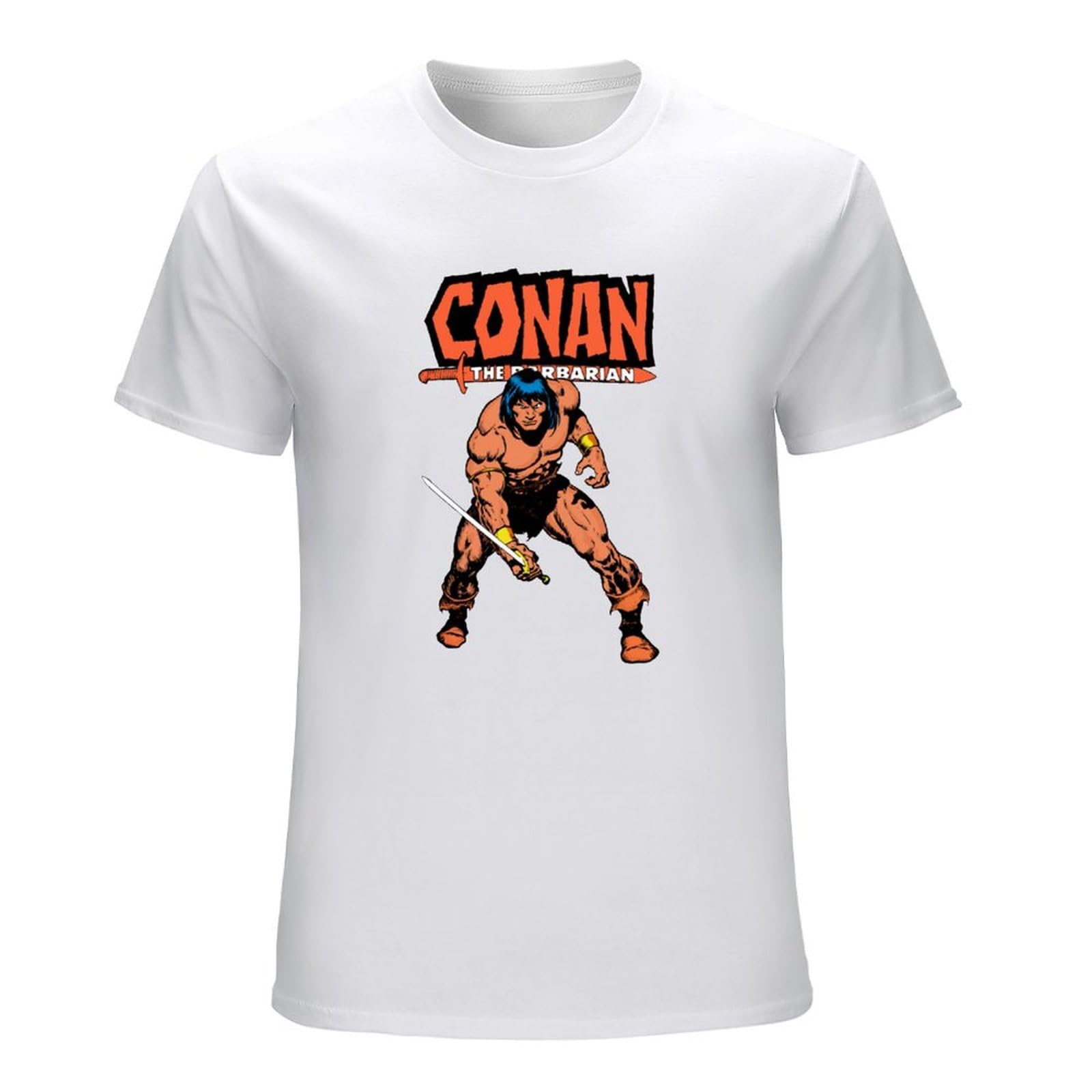 Men's Conan The Barbarian Movie Tv Show Men's T-Shirt White XXL