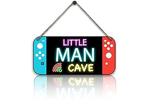Neon Game Console Wooden Sign: The Ultimate Easter Basket Treat for Video Game Enthusiasts