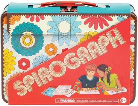 Spirograph Lunchbox Arts and Crafts for Kids Drawing Kit Art Supplies