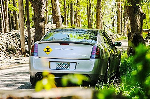 Zone Tech Baby On Board Vehicle Bumper Magnet - 2-Pack Premium Quality Convenient Reflective Baby On Board Vehicle Safety Funny Sign Bumper Magnet #TOP2