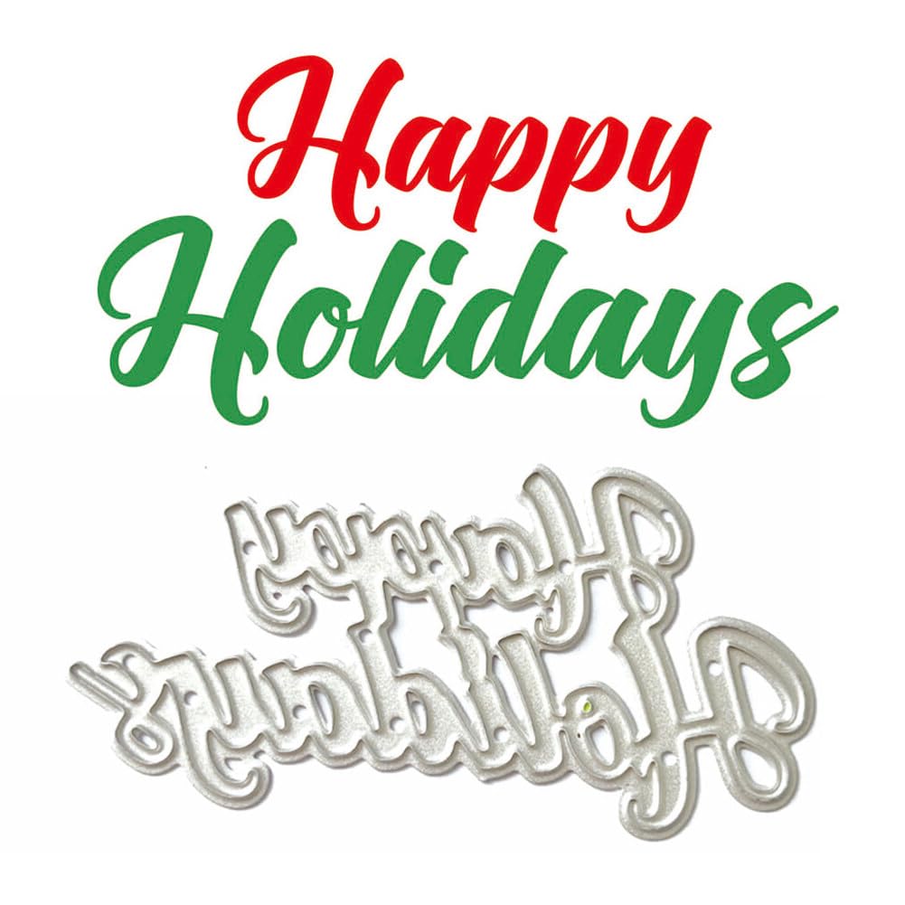 Word Die Cuts For Card Making Happy Birthday Metal Cutting Dies Word Cut Die Hol
