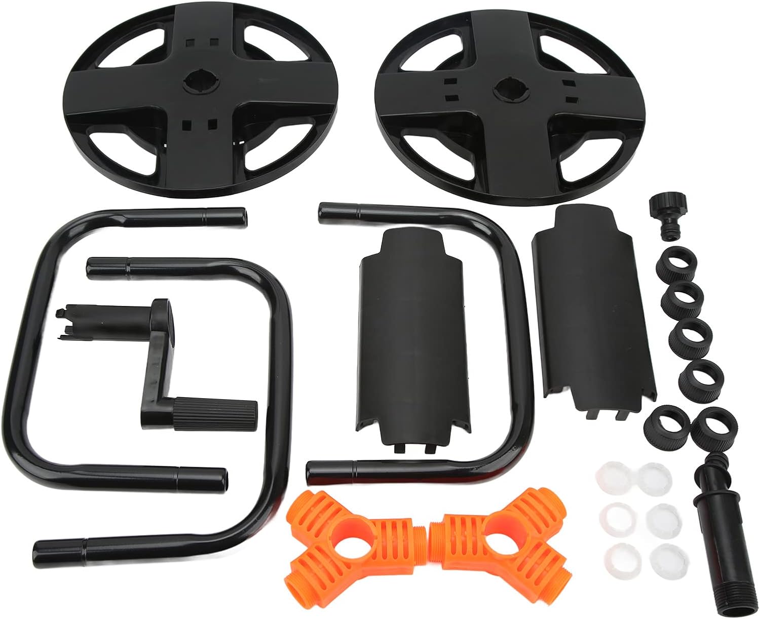 Atyhao Hose Reel Watering Car Wash Equipment Garden Storage Tool with Arm Wrapping Rack Rope Roll Storage Rack for Hose Rack Hose Reels