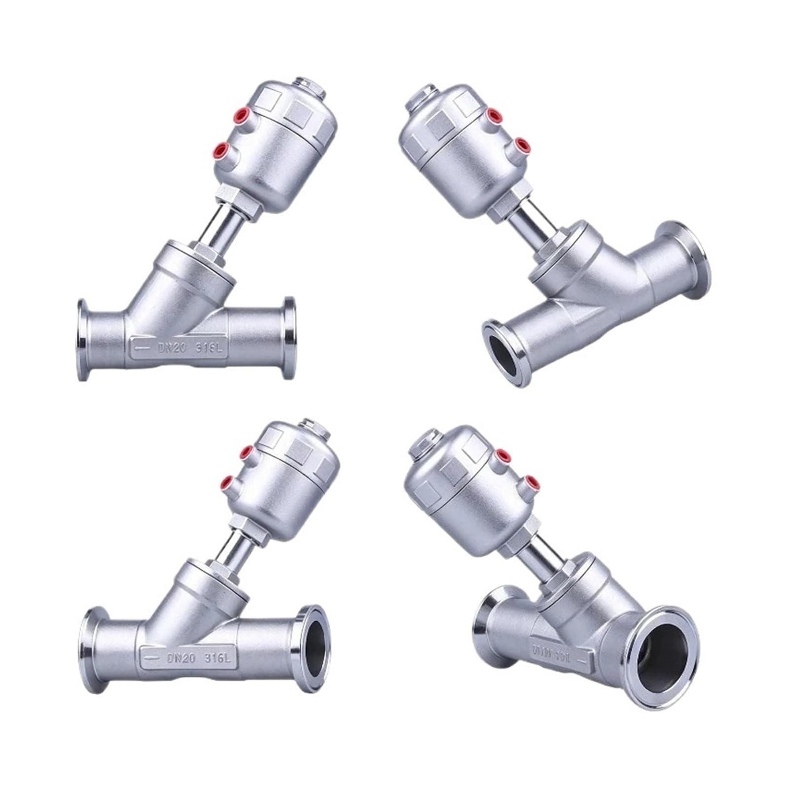 MIUDU8RYGP Pneumatic Quick Installation Angle Seat Valve Angle Seat Valve