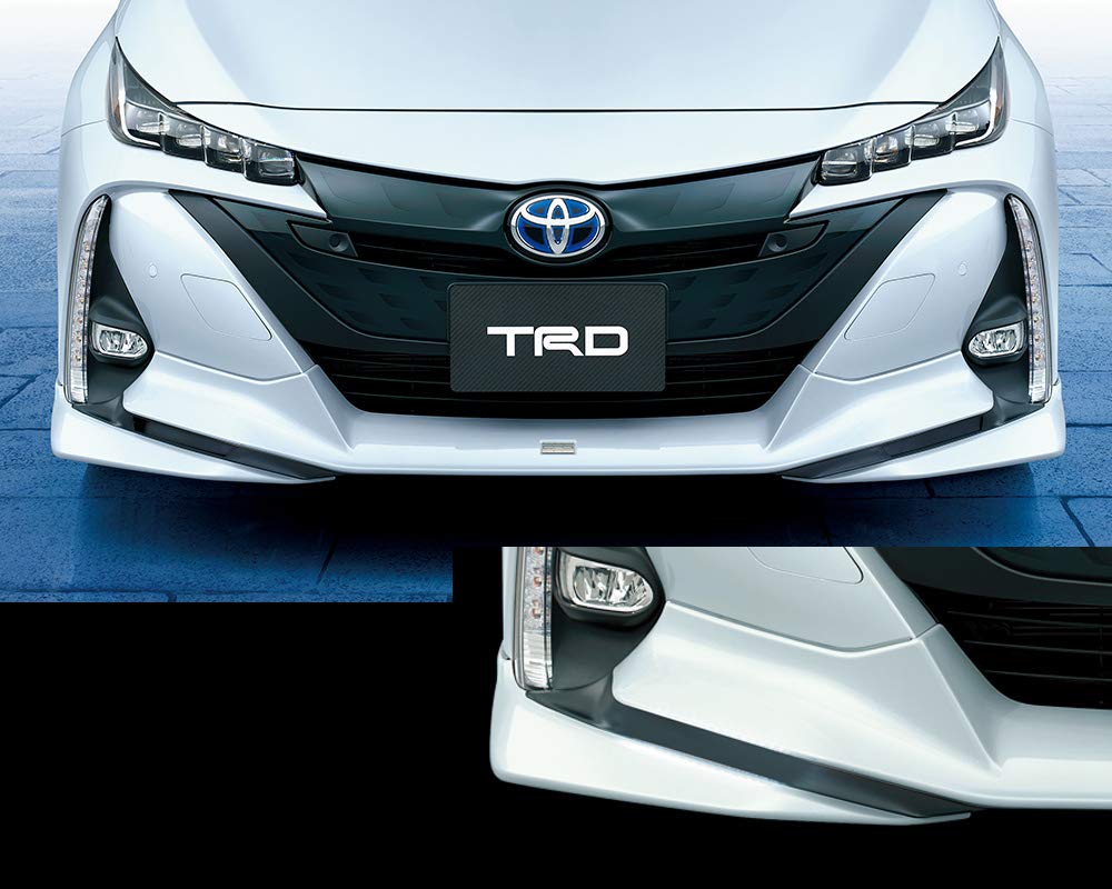 プリウスフロントスポイラー Amazon | TRD(ティーアールディー) フロントスポイラー(LED無) 素地