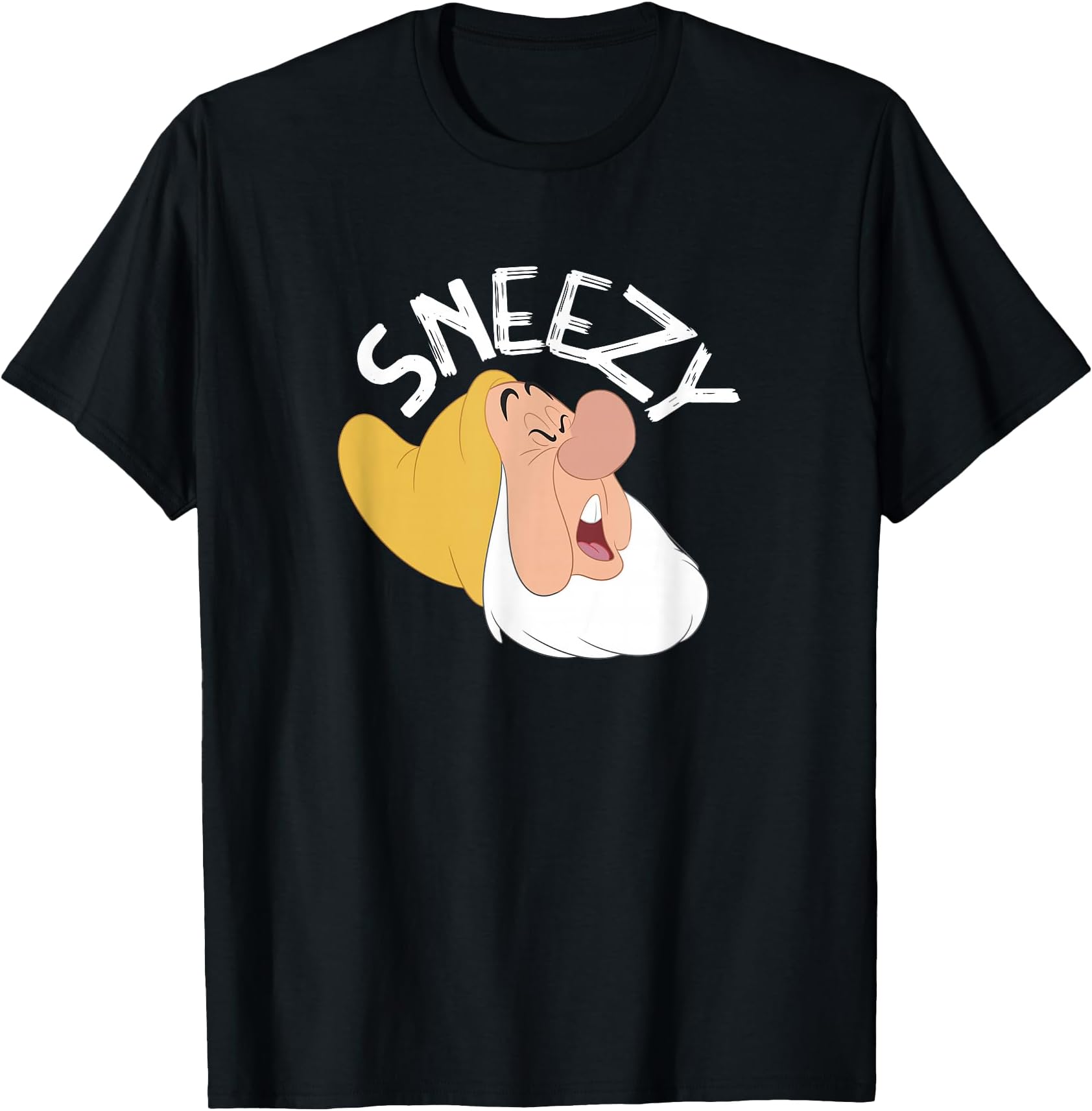 Snow White & The Seven Dwarfs Sneezy Face T-Shirt