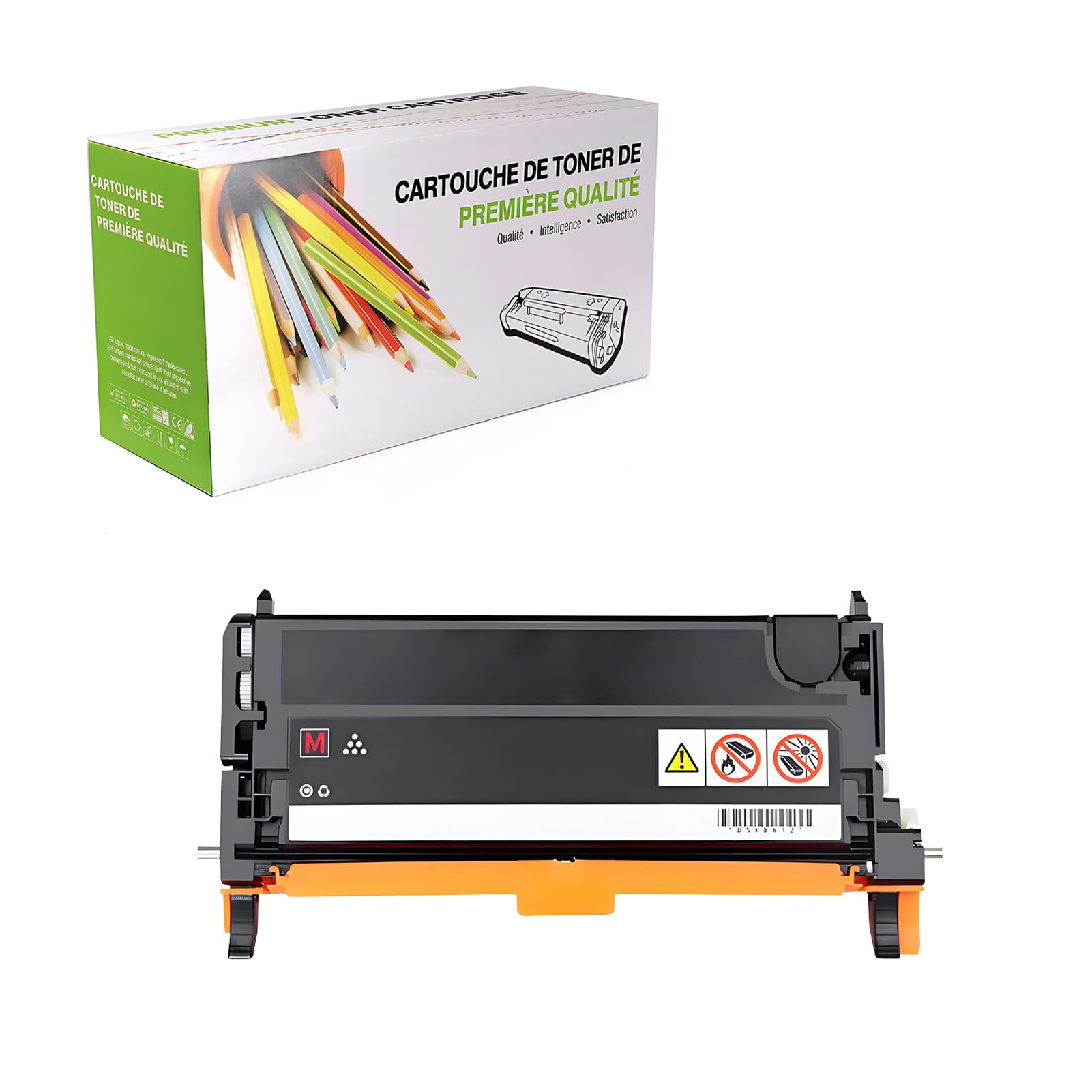 Kompatybilny zamiennik kasety z tonerem dla Epson C2800 C13S051161 C13S051160 C13S051159 C13S051158 do użytku z Epson AcuLaser C2800 C2800DN C2800N C2800DTN drukarką,Magenta
