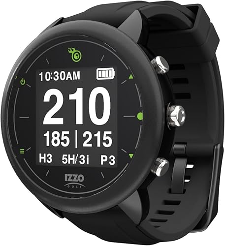 Izzo Reloj GPS Golf Swami Golf con sugerencias personalizadas para clubes