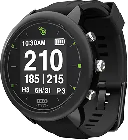 Izzo Relógio Golf Swami Golf GPS com sugestões personalizadas de clube