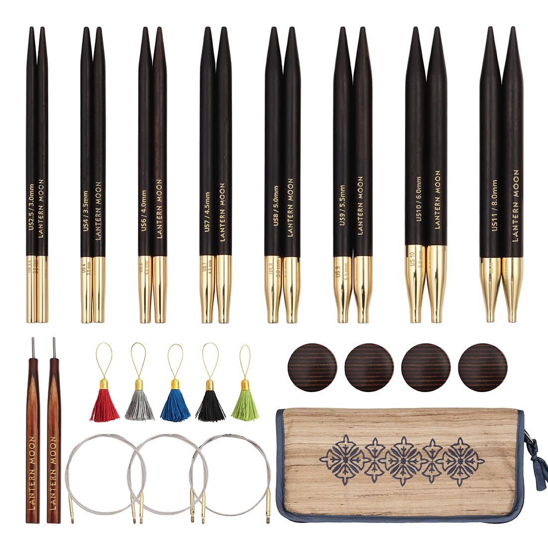 Amazon.com: Lantern Moon Glory Interchangeable Needle Set 5