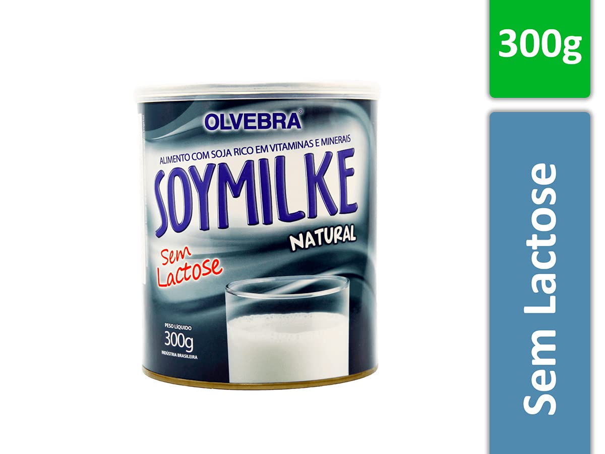Soymilk Leite de Soja em Pó Sem Lactose e Glúten Vegano 300g