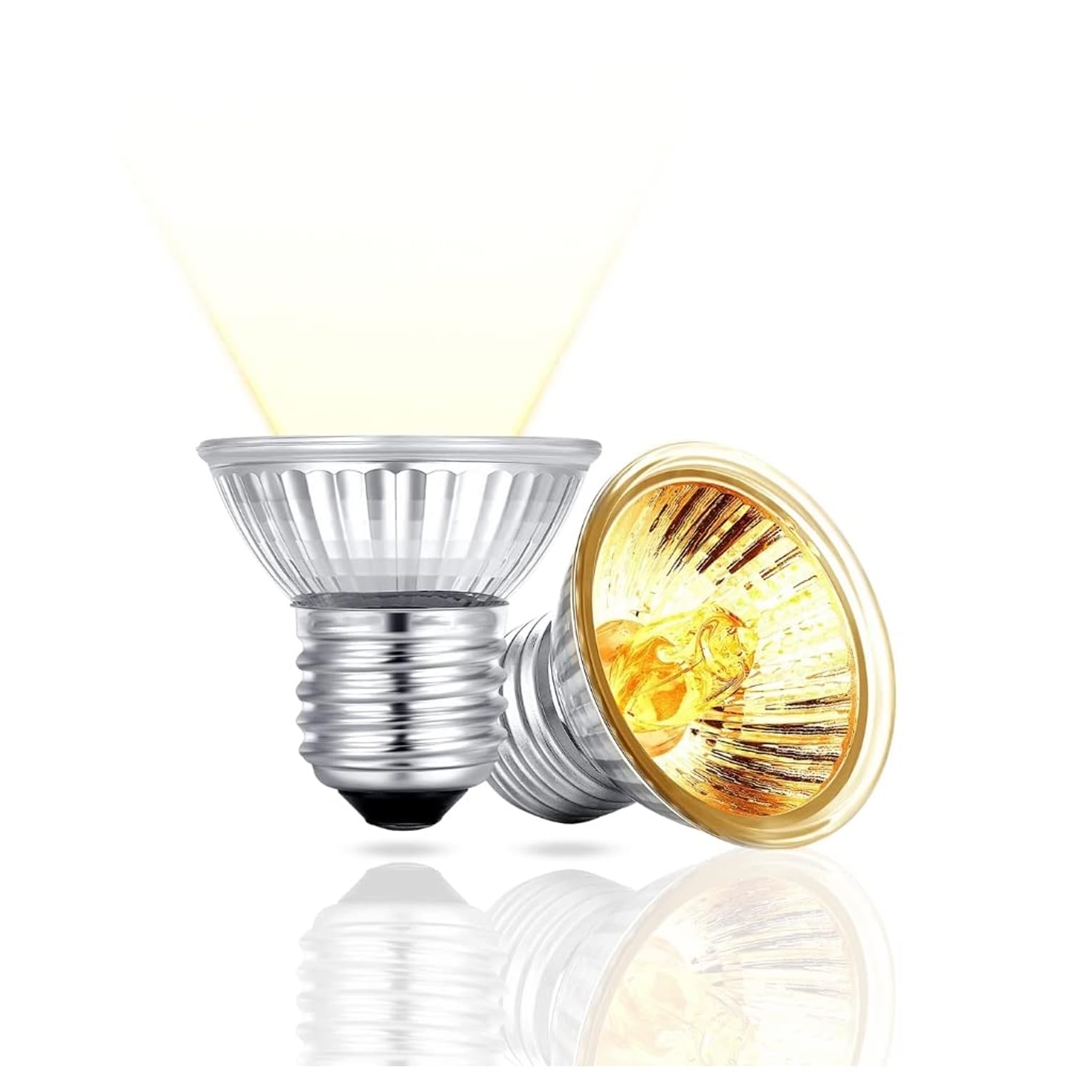 JAINSONS PET PRODUCTS E27 Uv Bulbs, 50 Watt, Reptile Turtle Uvb Ultraviolet Basking Heat Light MR16 Bulb Fluorescent for Amphibian Tanks, Terrariums, Cages, Various Lamp Fixtures Pack of 2 (B0CTTMZML4) Amazon Price History, Amazon Price Tracker