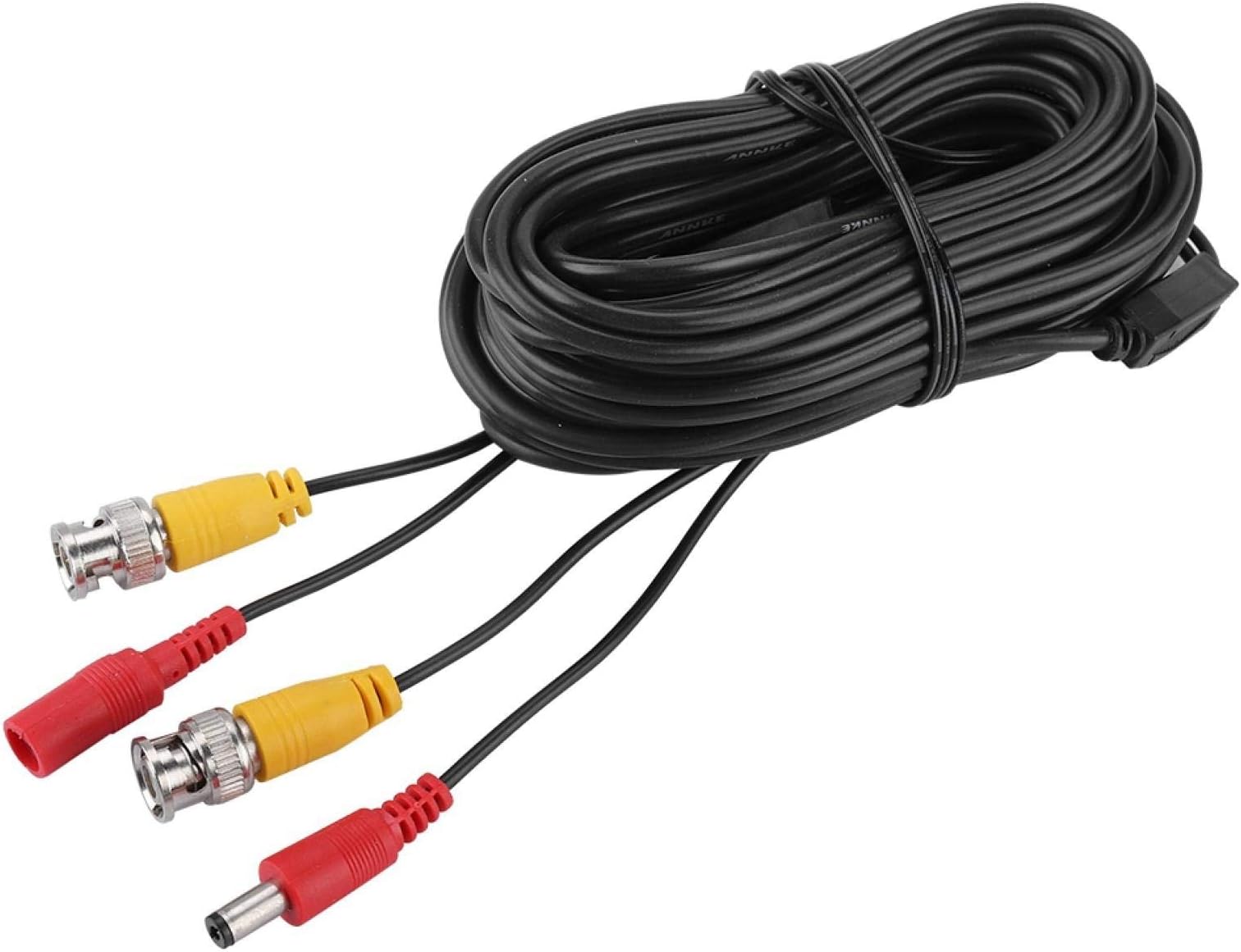 Cable BNC Alimentación Yeung Qee - 50m Para CCTV (2 Conectores Hembra