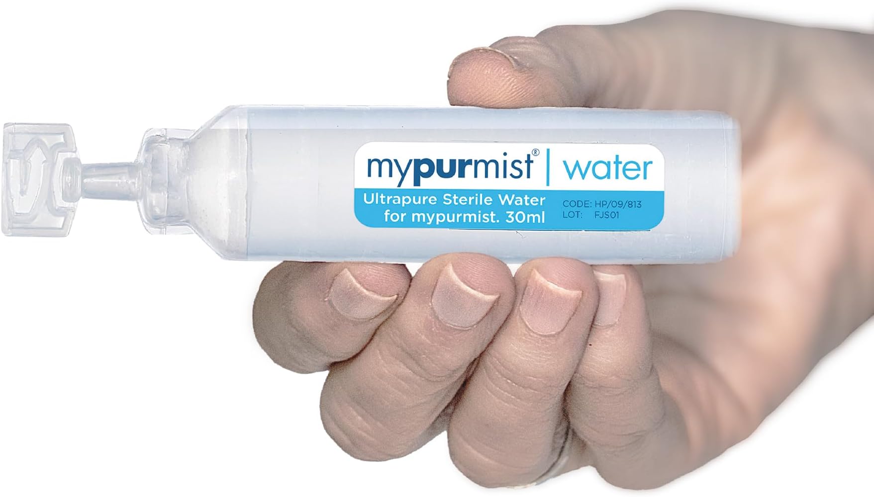 Mypurmist Ultrapure Sterile Water for All Mypurmist Handheld Vaporizer and Humidifier Devices, 20 Refills, Up to 100 Sessions