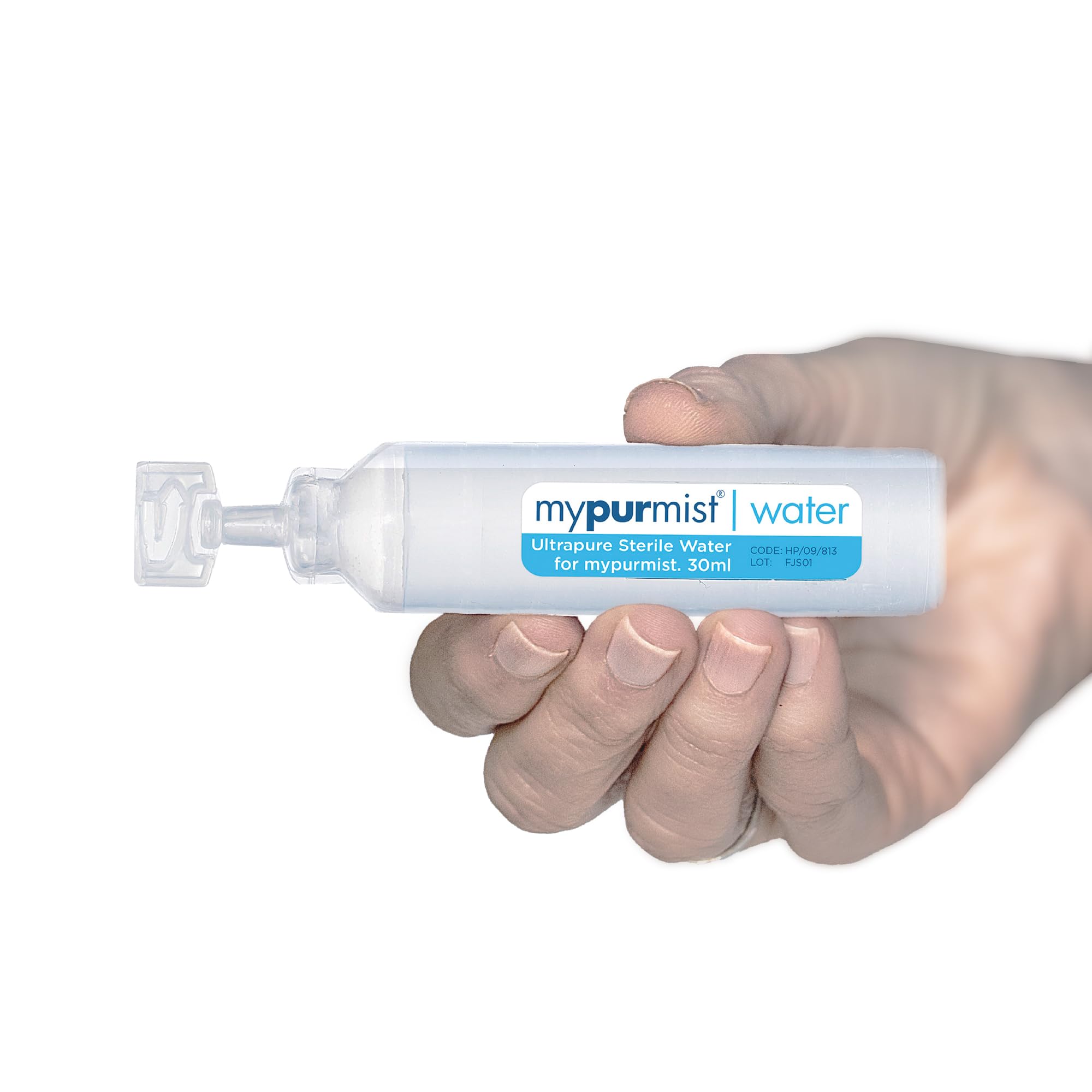 Mypurmist Ultrapure Sterile Water Refills for Steam Inhalers 600 ml | 20 sealed 30 ml refills made for Mypurmist steam inhalers and facial steamers; not for injection. product thumbnail 2