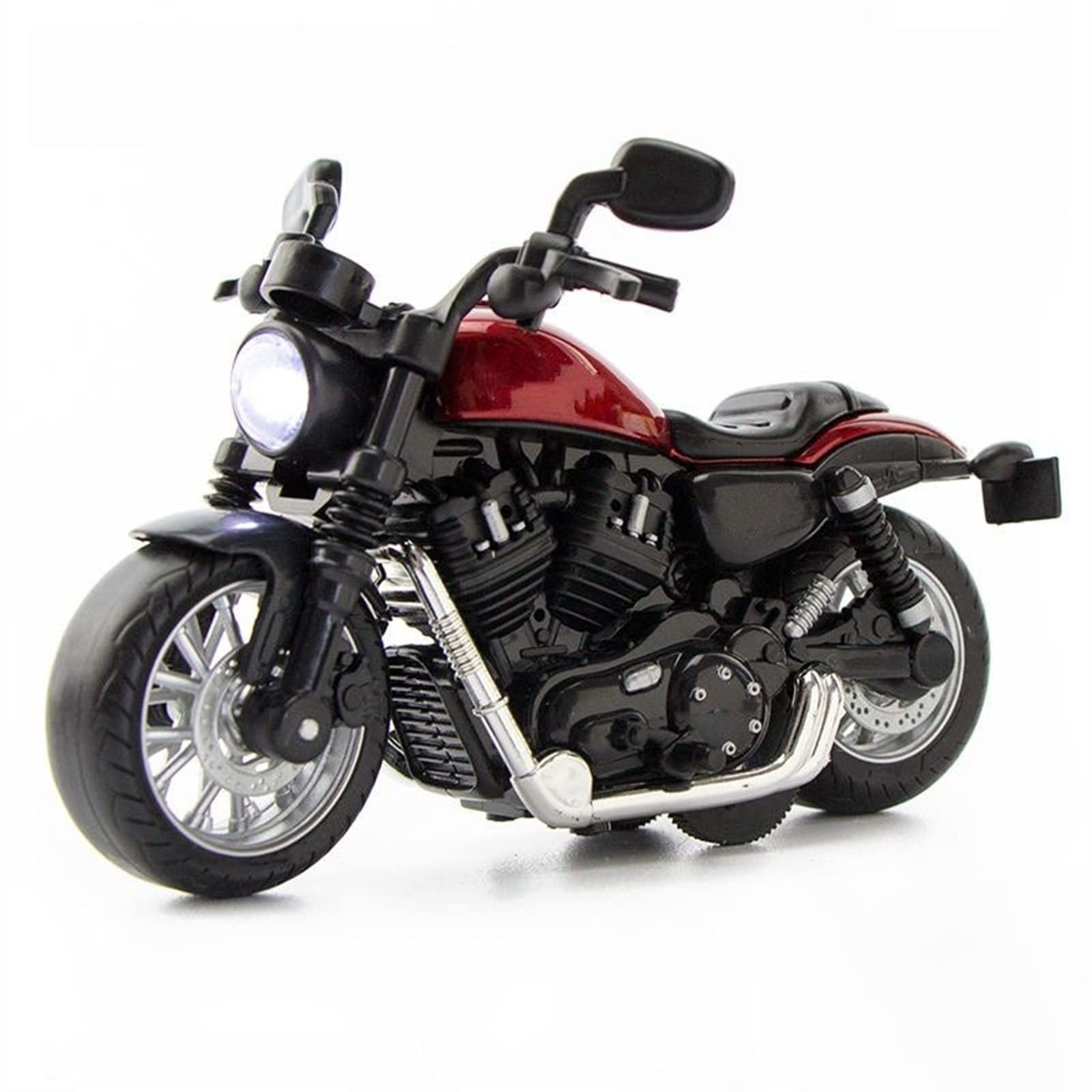 SEYXF Motorbike Toy 1:14 for Harley Alloy Motorcycle Model Light & Sound Effect Diecast Toys Collection