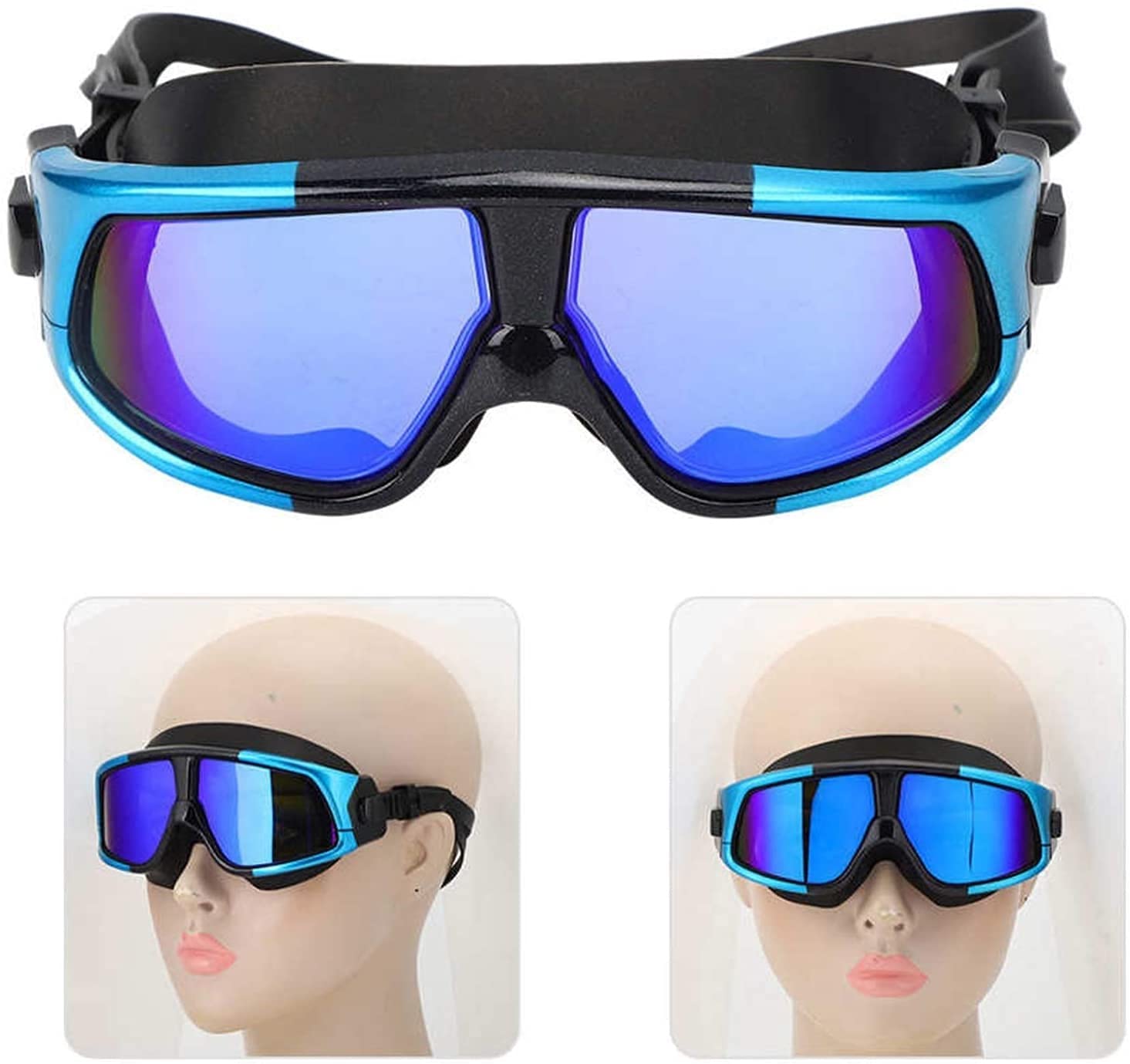 Maschera da snorkeling integrale Maschere da sub Maschera da snorkeling Occhiali da nuoto Occhiali da nuoto antiappannamento Occhiali da nuoto impermeabili Occhiali da sport acquatici per adulti/