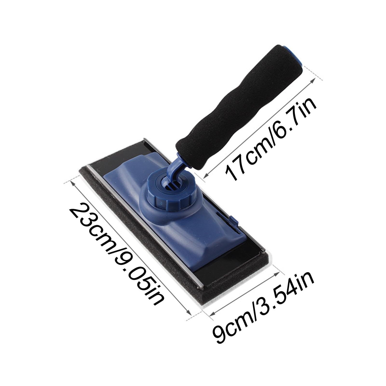 Herramienta de pintura de esquina, borde de corte de pintura ajustable, pincel ergonómico, herramientas de pintura profesionales, herramienta de pintura versátil para varios proyectos de pintura