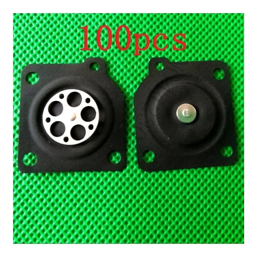 Kit de reparación de carburador ZAMA180 100, 100 Uds., apto for junta de membranas de diafragma dosificador, piezas de motosierra
