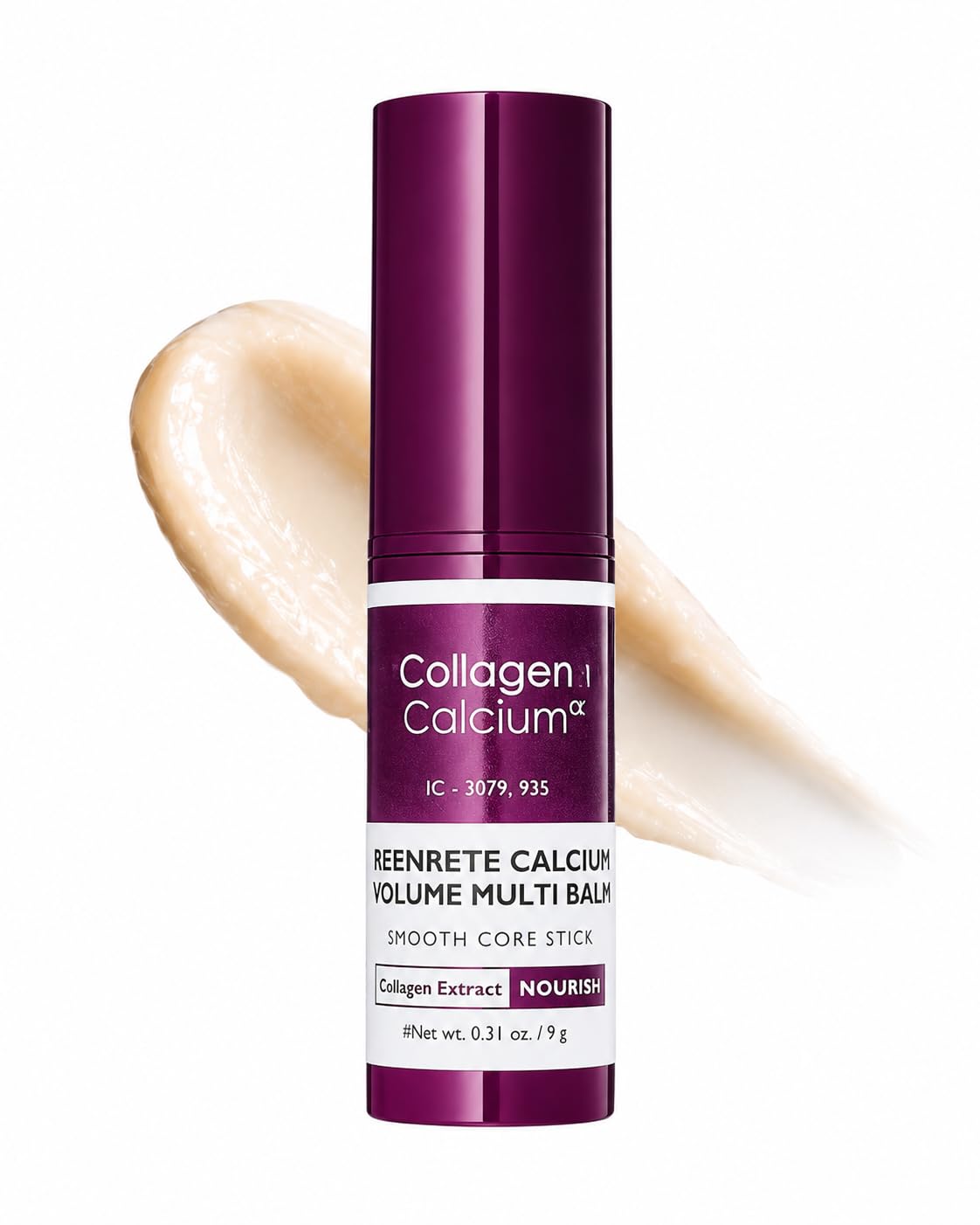 Collagen Multi Balm Stick with Calcium & Adenosine, 0.31 oz | Korean Skincare, Face & Neck Balm, Daily Skincare, Collagen Formula-image-39