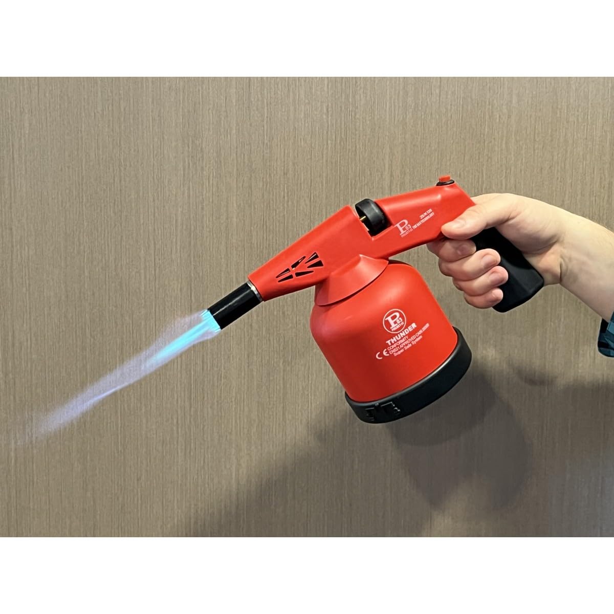 PROWELTEK - Lampa gazowa 1760 W + 4 wkłady gazowe Zastosowanie 360° - Palnik gazowy z akumulatorem elektronicznym