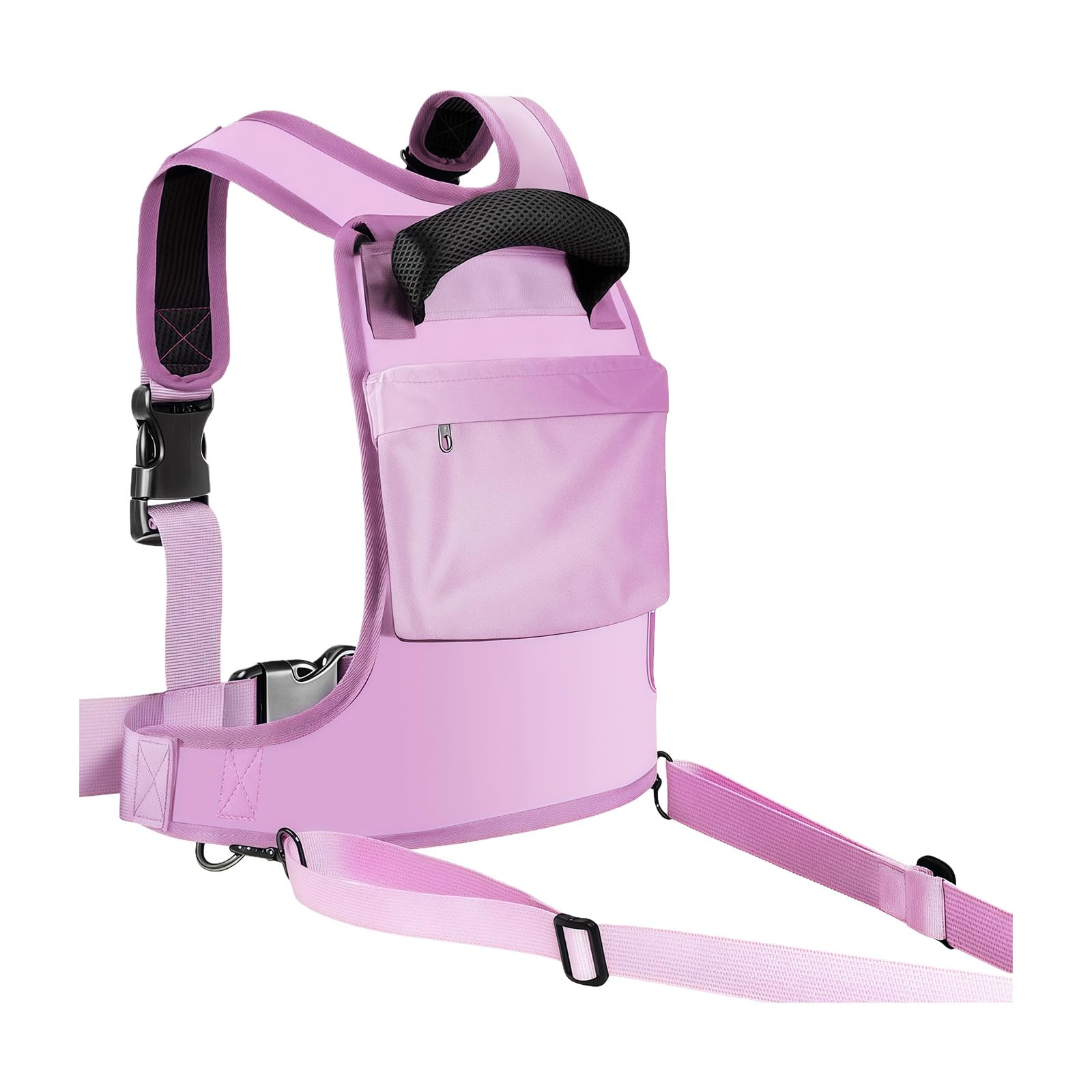 Tragbare Skiausrüstung, Rucksack für Kinder, Skifahrer, 15 l Stauraum und Trainingsgurt, tragbare Weste, Zuggurt