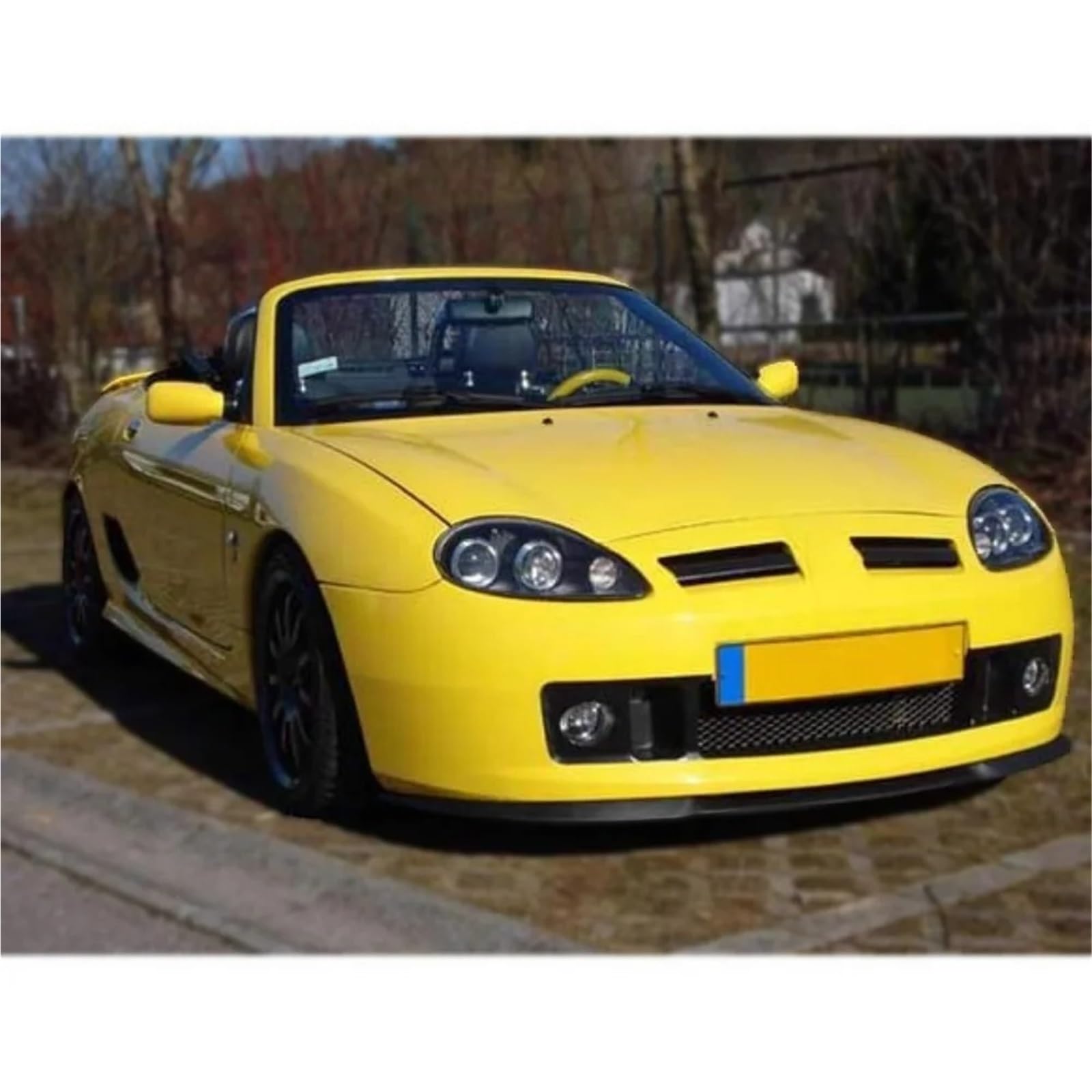 Auto Labbro Spoiler Le Migliori Offerte Per Kit Corpo Labbro Paraurti Anteriore Spoiler 3 Pezzi Protezione Tuning Sport Per MG TF