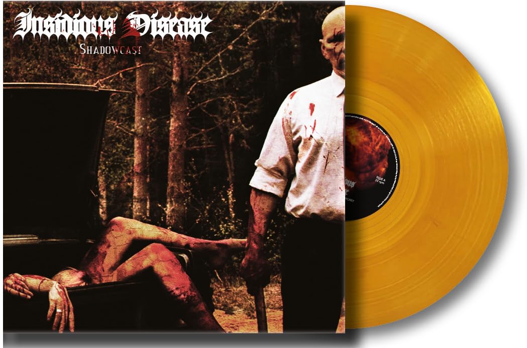 Insidious Disease Shadowcast (orange Crystal Vinyl) LP New 9010974000716