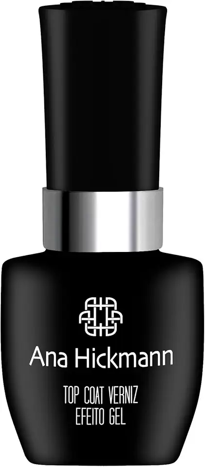 Ana Hickmann Esmalte 9 Ml Tratamento Top Coat Verniz Efeito Gel