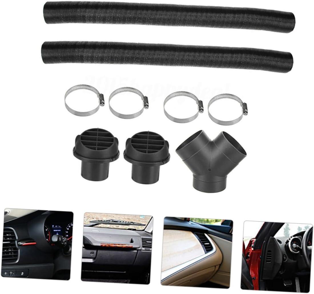 Garneck Intercooler Boot Kit Heater Heating Parking Air Heater Hose Clamp Fitting 75mm Y Type