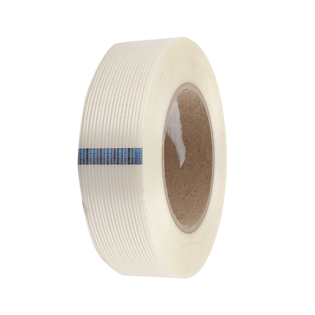 Aexit 35mm Width Electrical equipment 0.15mm Thickness Stripe Type Filament Strapping Tape 55 Meters Length