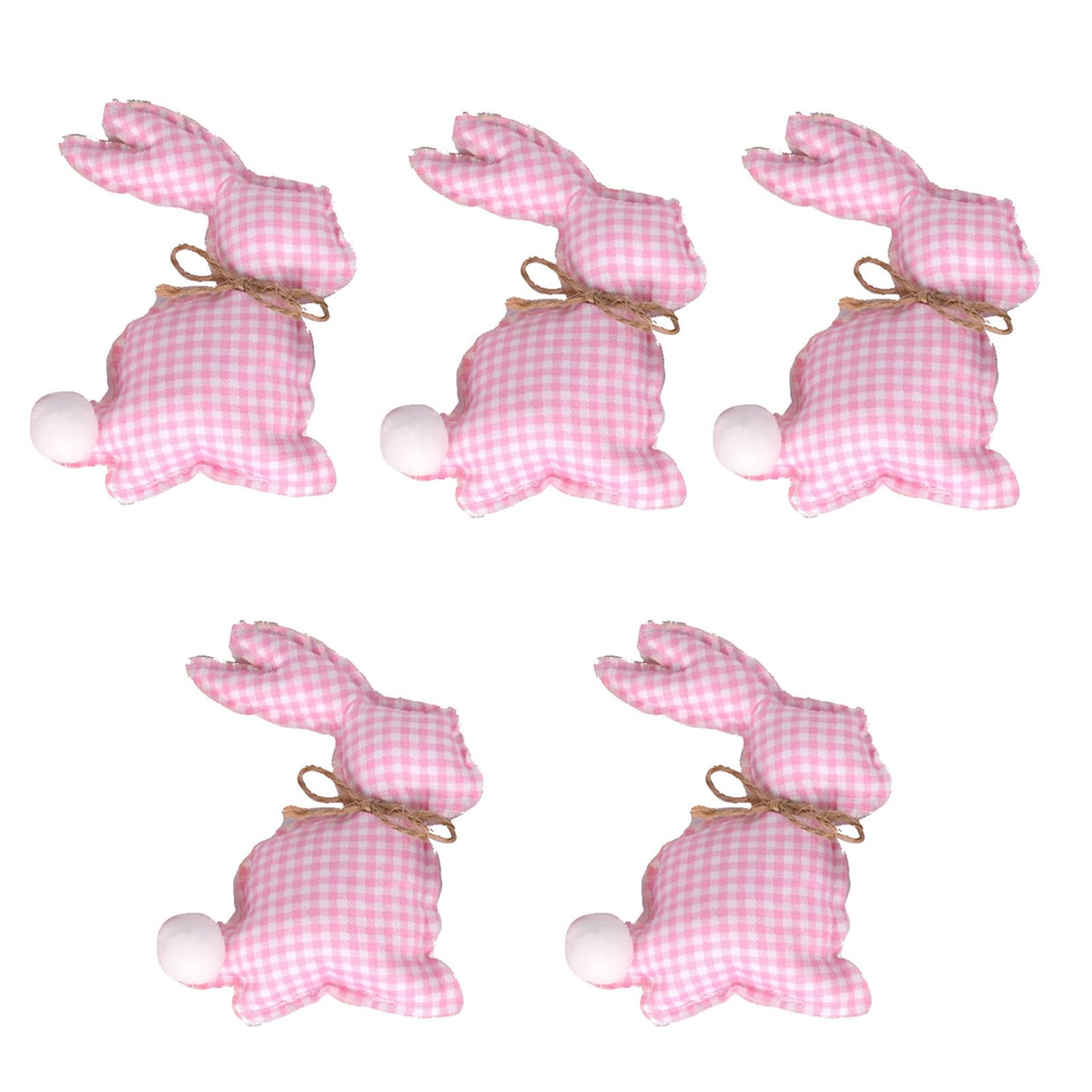 Elnwnnkc 5pcs Lovely Easter Pendant Perfect for Easter Home Party Decoration Bunnies Decoration Colorful Toy Pendant
