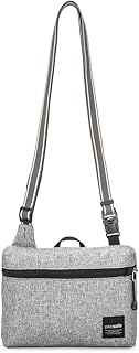 Pacsafe Slingsafe Lx50 Anti-Theft Mini Cross-Body Bag, Tweed Grey, One Size