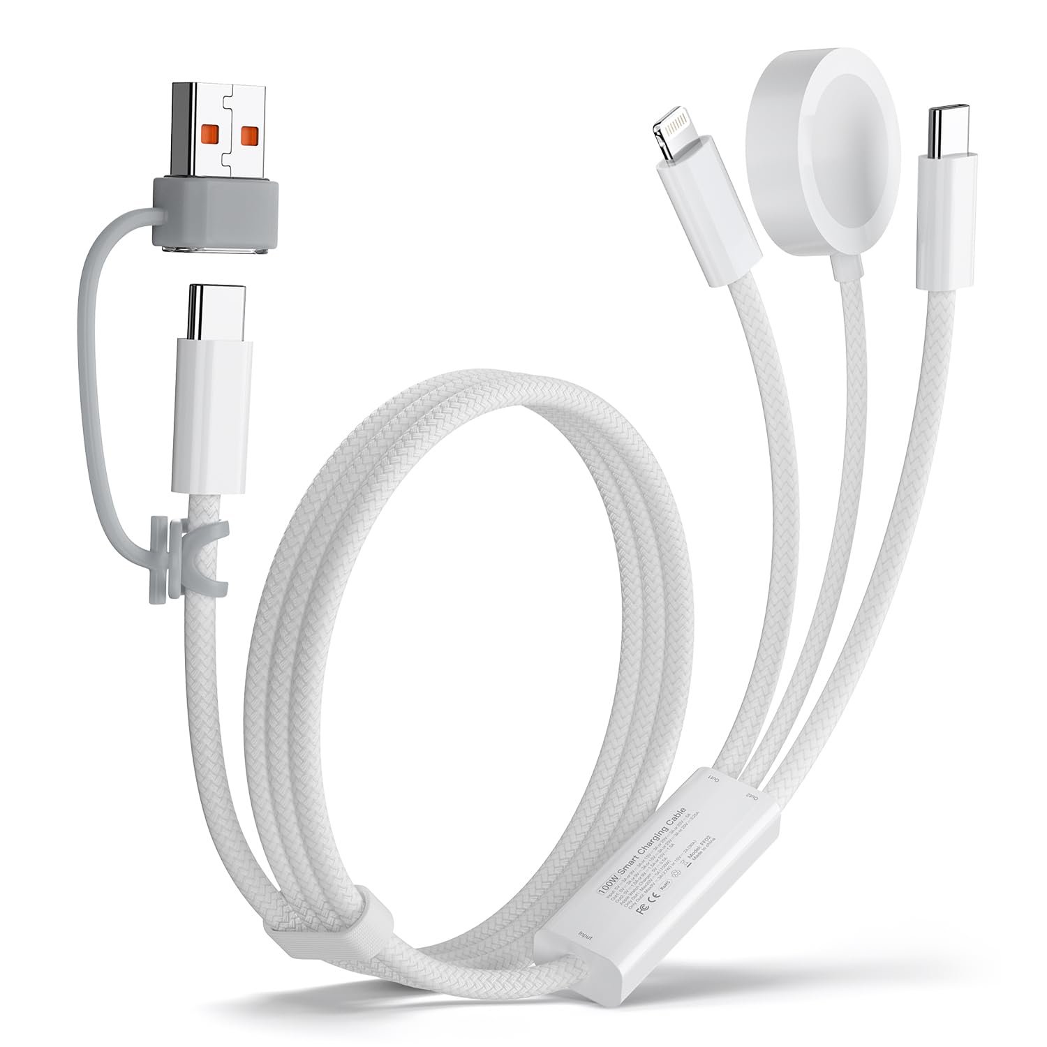 Travel Essentials for Apple Watch Charger,100W 3 in 1