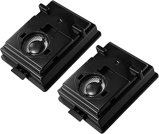 Filtro HEPA para aspiradora Rainbow E2 Series - 99.97% de filtración eficiente - Piezas de repuesto con herramienta de limpieza - Negro (2PCS)