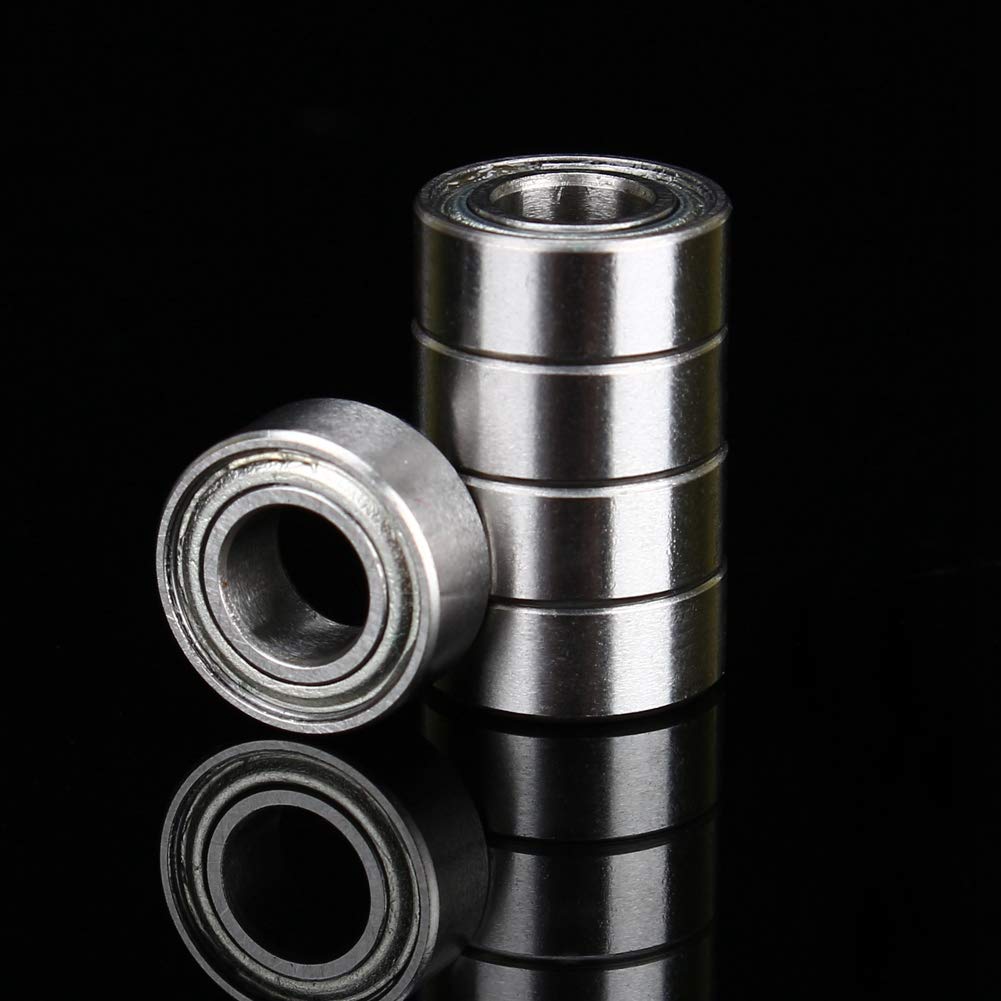 Mini Z Mr03 MR105ZZ Schermato - Misure 5x10x4 Mm, Metallo, Per Piccoli Meccanismi Cuscinetto A Sfera - Foto 6