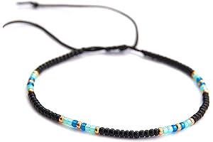 Delicate Adjustable Handwoven Anklets for Sea-loving Goddesses