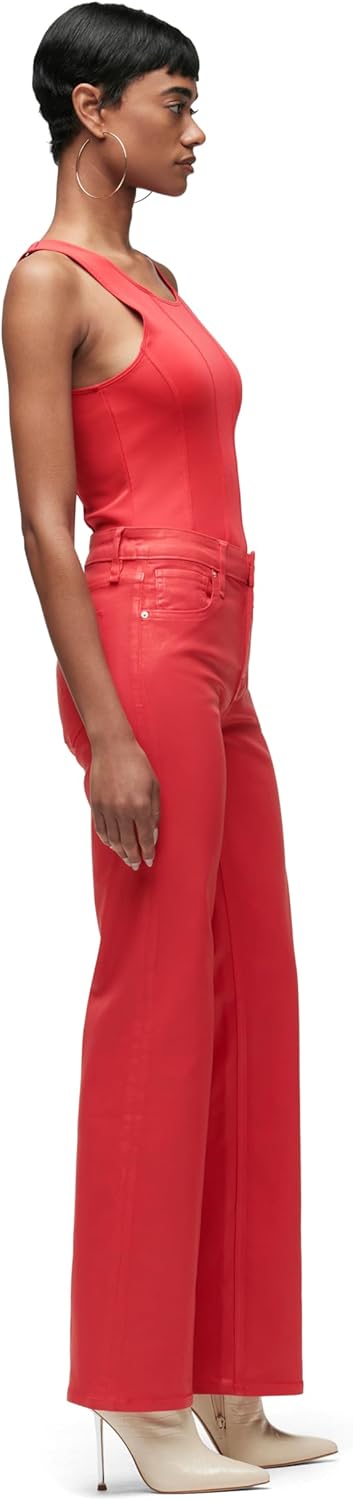 Hudson Womens Rosie High Rise Wide Leg Jean - Image 8