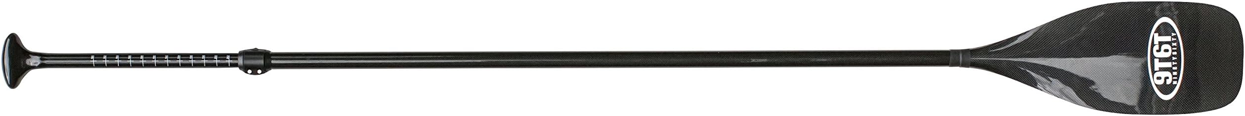 NINETYSIXTY Ninety Sixty Carbon Paddle Adjustable for Longboards SUP, 170/Rail by 4578