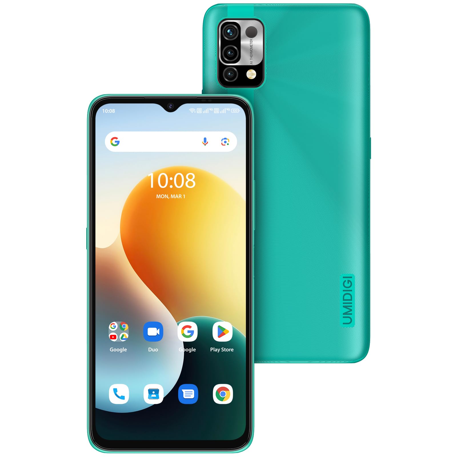 UMIDIGI Beyond Dreams スマートフォン power5 Unlocked Cell Phone, Umidigi Power 5 (4+128GB) Smart Phone