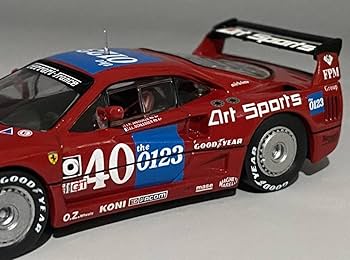 Amazon | 1/43 Ferrari F40-LM IMSA GTO Topeka 1990 ◇ Jean Pierre