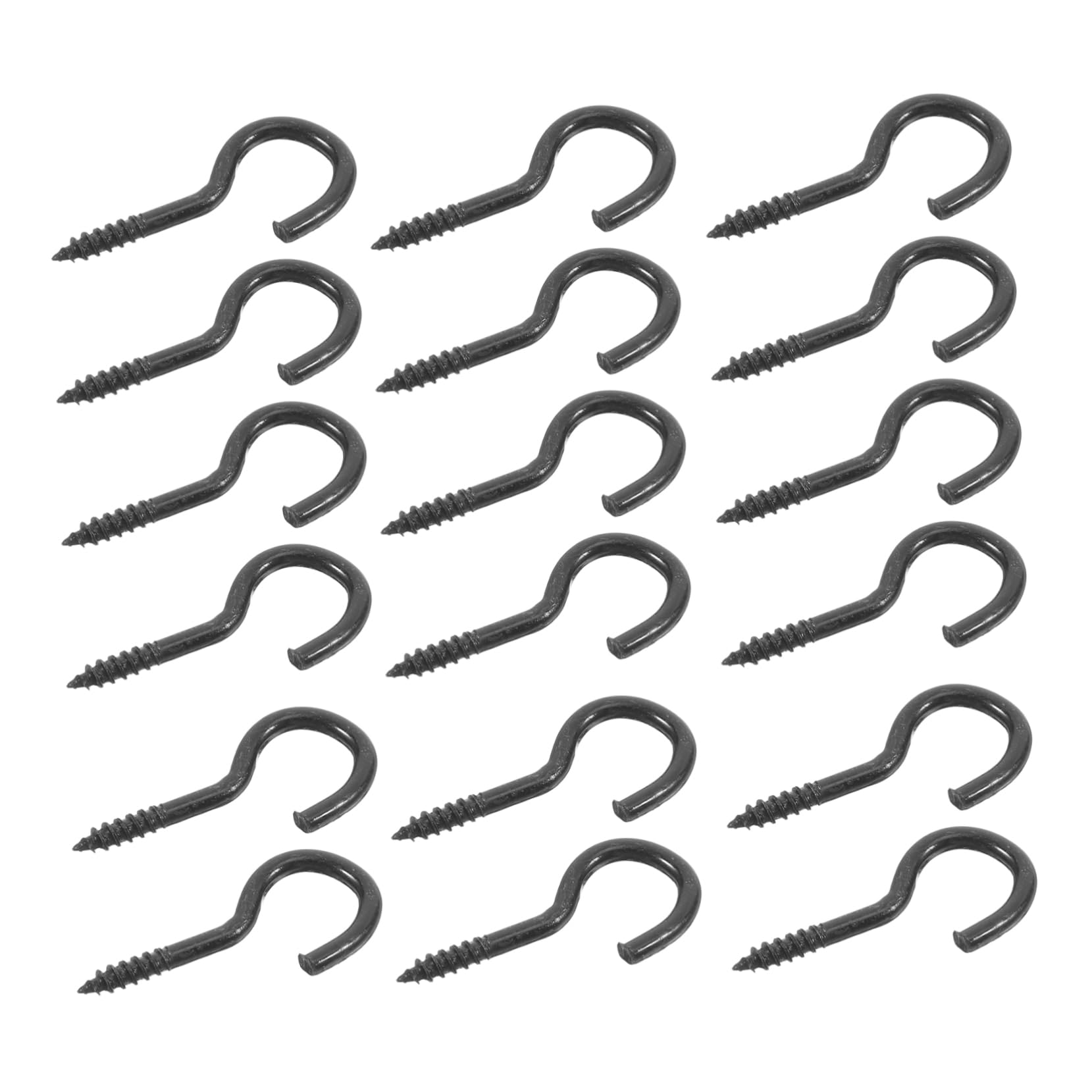 NAMOARLY 20pcs Eye Screw for Pendant Small Screw in Hooks for DIY Crafts Heavy Duty Ceiling Hooks for Hanging Outdoor Mini Hooks for String Lights