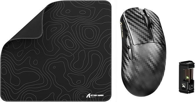 ATTACK SHARK R11 ULTRA&CM02 Gaming Mouse & Mouse Pad Set 42000DPI 8000Hz