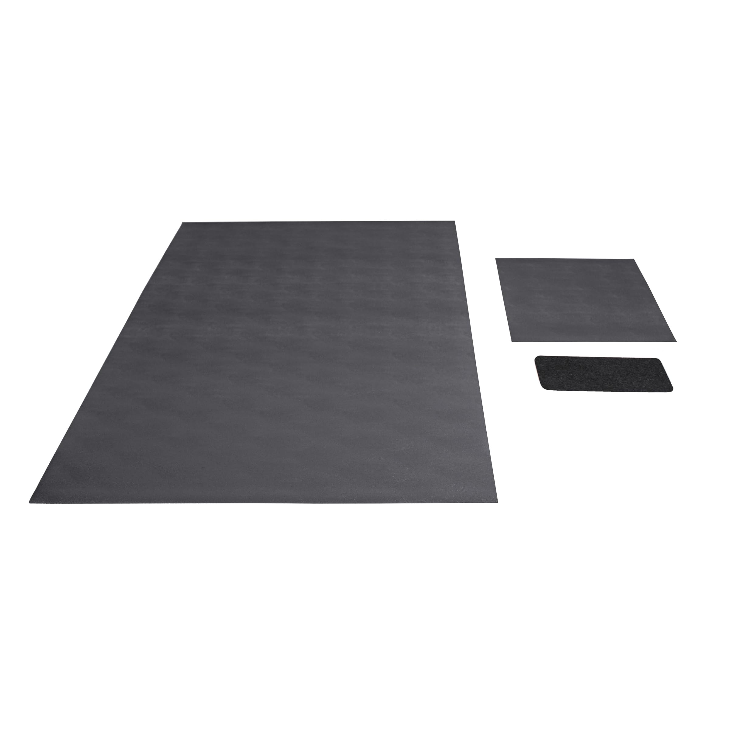 G-Floor New Pet Parent Kit (Slate Grey, Small Size) - Set of 3 Waterproof Vinyl Floor Mats for Kennels, Pet Bowls, Play Areas, and More!