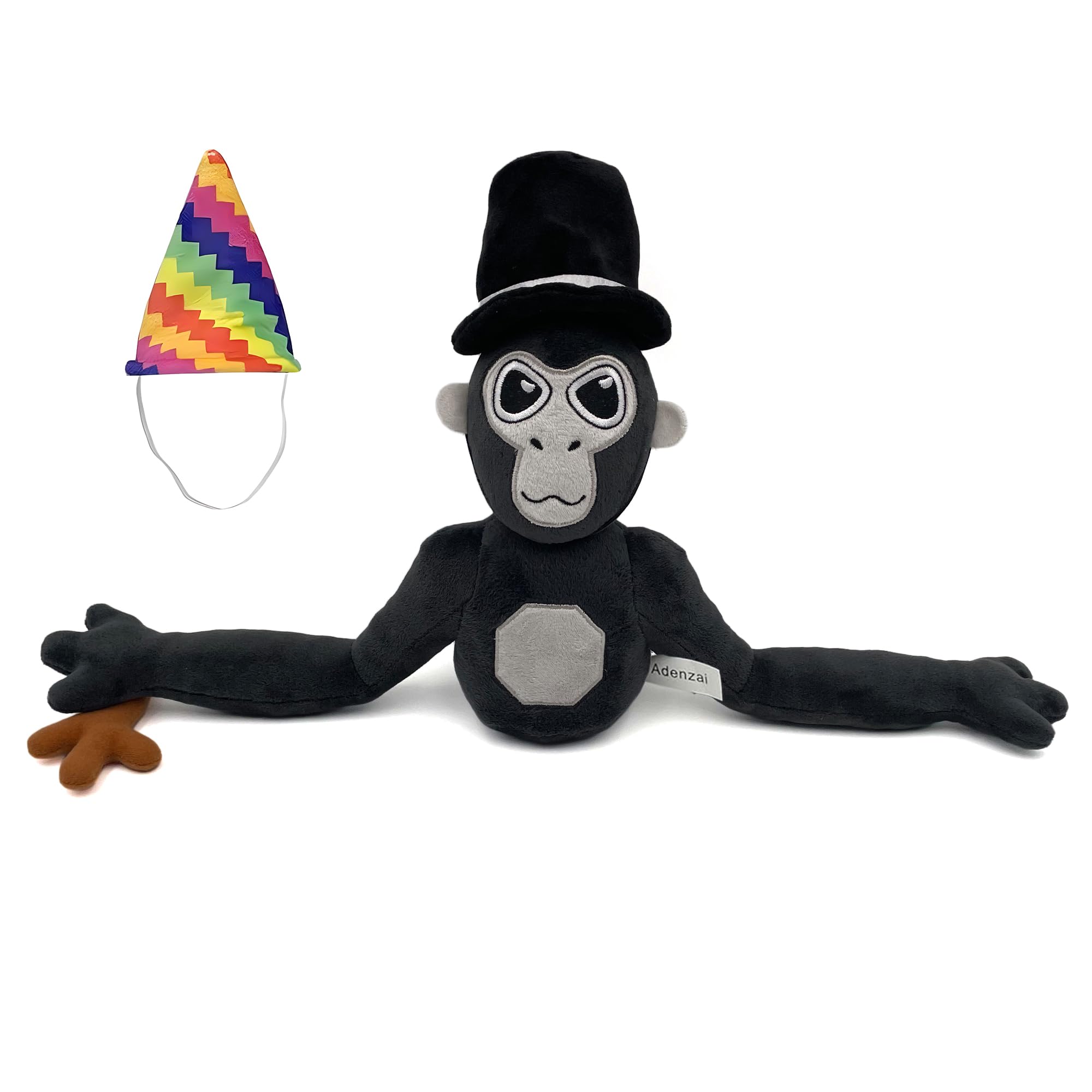 Adenzai Monkey Monkey Plush - Stuffed Animal for Game Fans, Ideal for Birthday Parties Cute Halloween Plush Toy – Soft Stuffed Animal Plushie, Gift