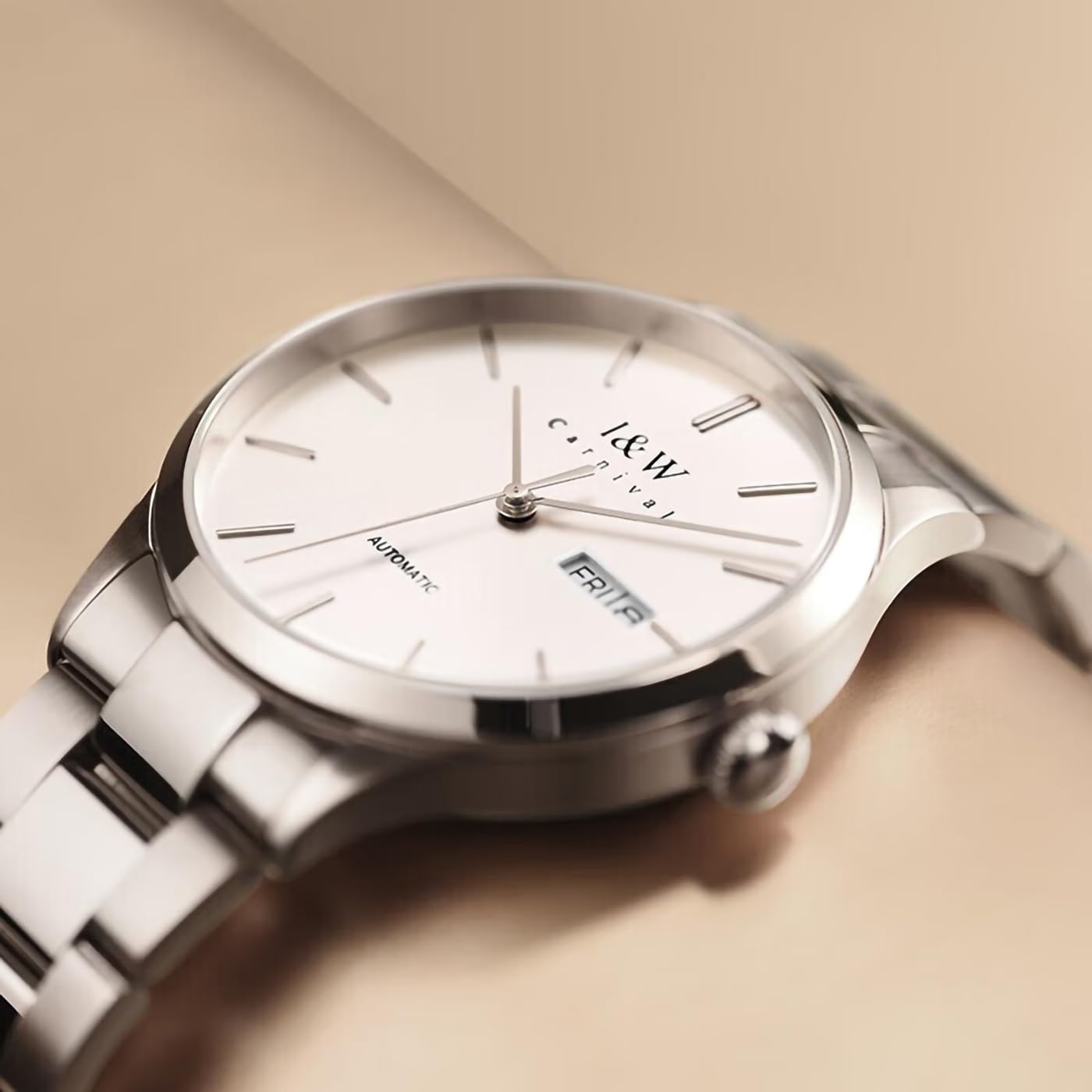 TEINTOP I&W Automatik Uhr Herren Mechanische Uhren Japanische Bewegung Armbanduhren