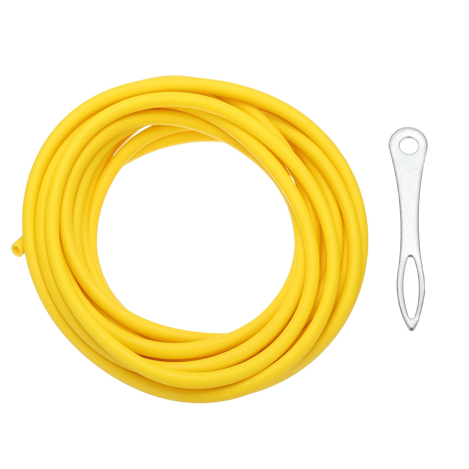 Tuyau en caoutchouc latex naturel PATIKIL 5m jaune pour fronde et labo
