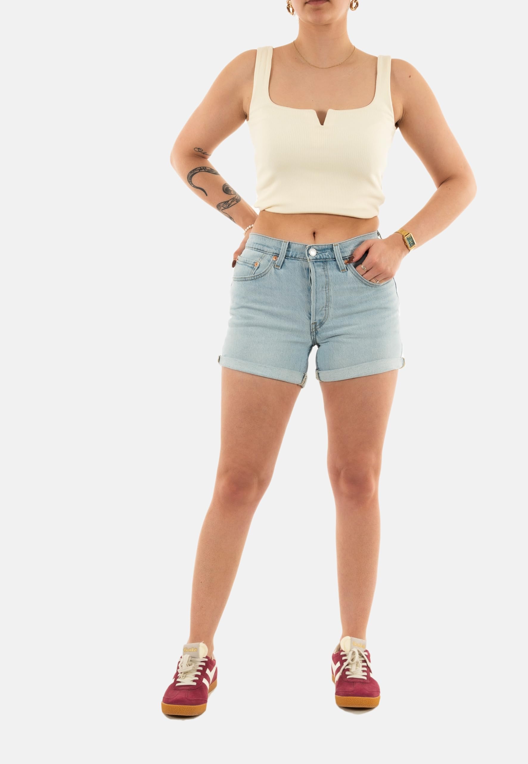 Levi's 501 Rolled Short Chameleon Copy – Bild 2